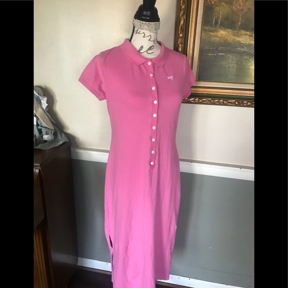 Talbots Pink Petite Polo Dress M - Picture 6 of 8